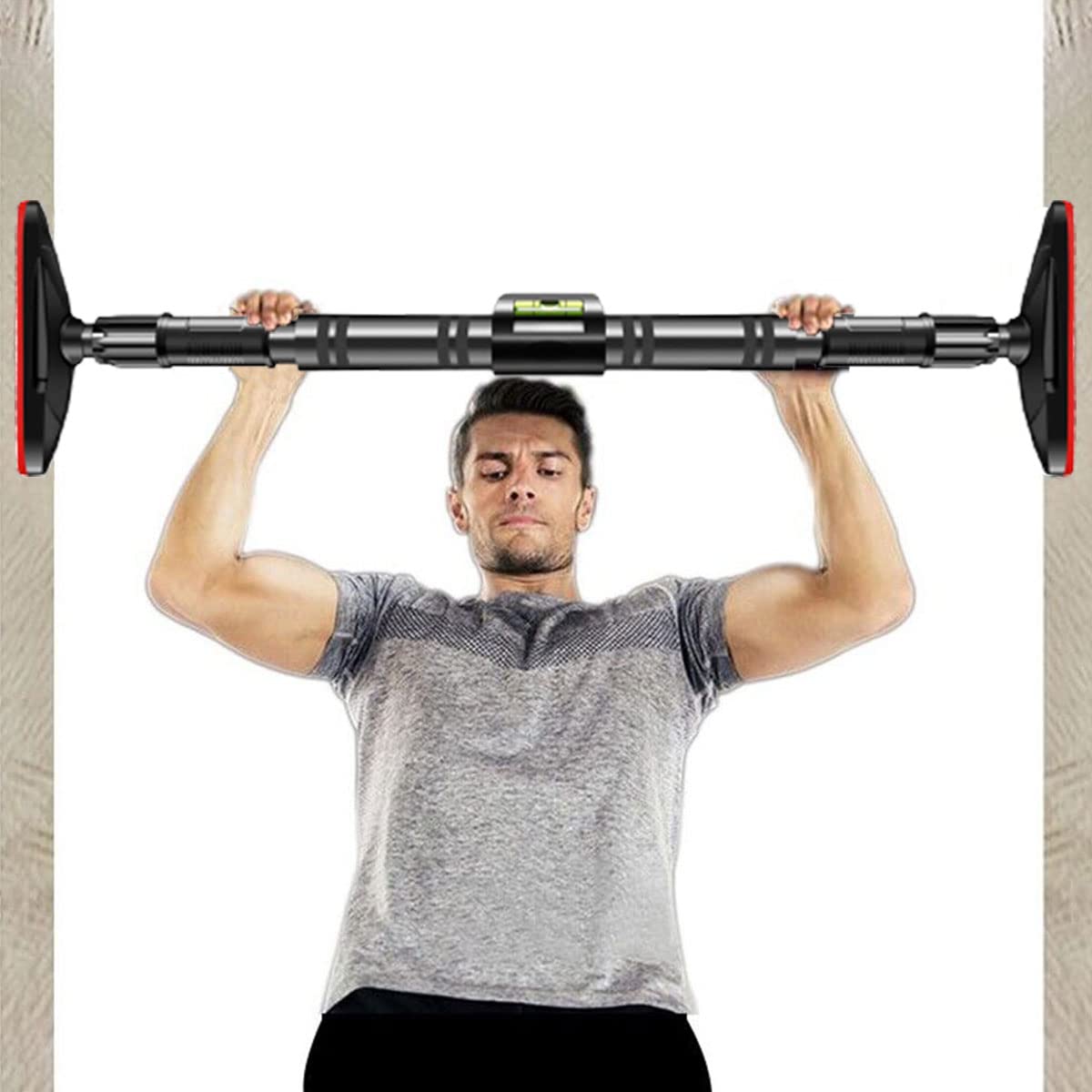 Buy HAKENO Pull Up Bar Doorway Chin Up Bar No Screws Installation Upper