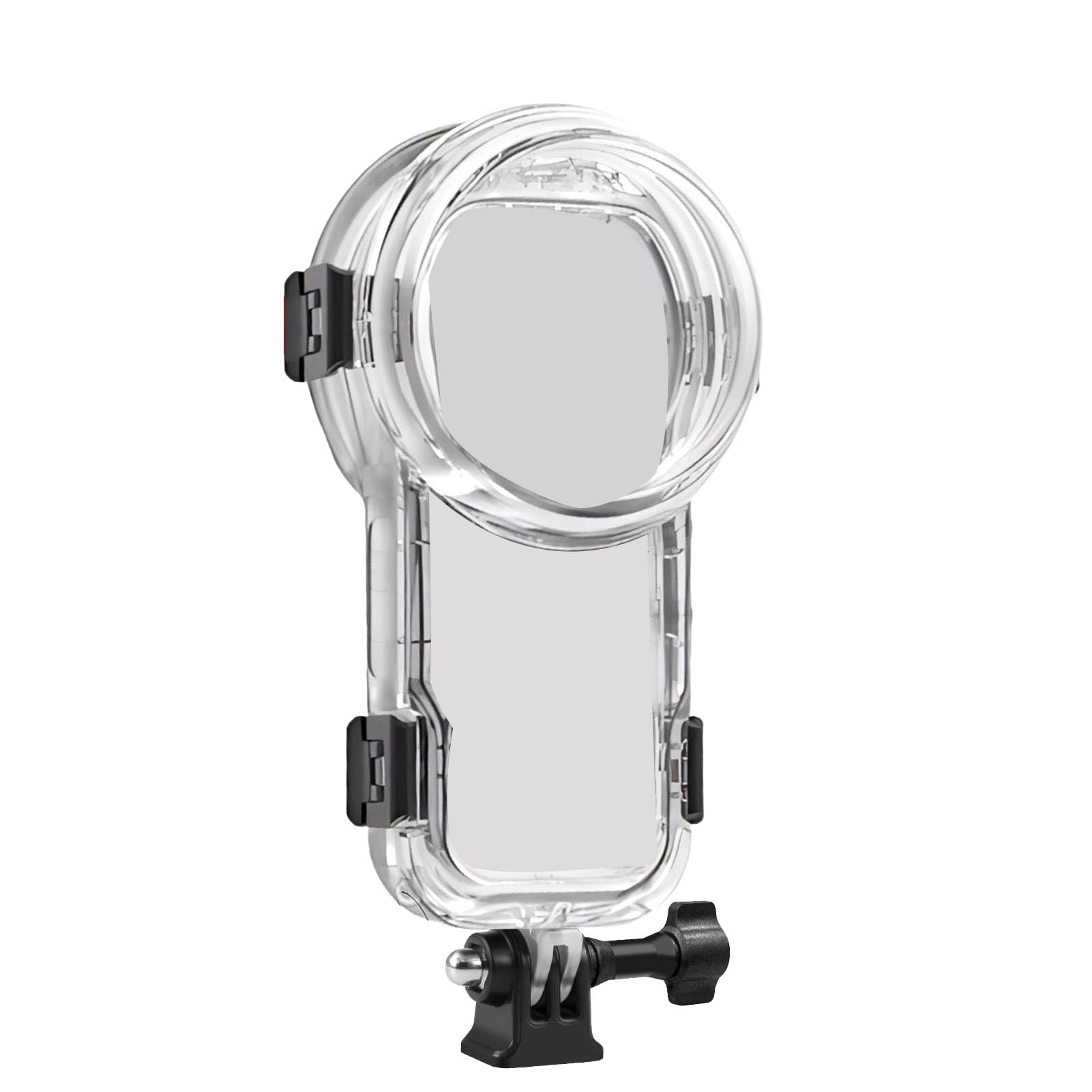 Cuifati Custodia Subacquea Invisibile per Fotocamera Panoramica X5, Custodia Subacquea Impermeabile 60M con Staffa, Guscio Protettivo Ad Alta Trasparenza per Fotocamera Sportiva