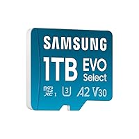 Samsung Memorie MB-ME1T0SA EVO Select Scheda MicroSD da 1TB con Adattatore SD Incluso