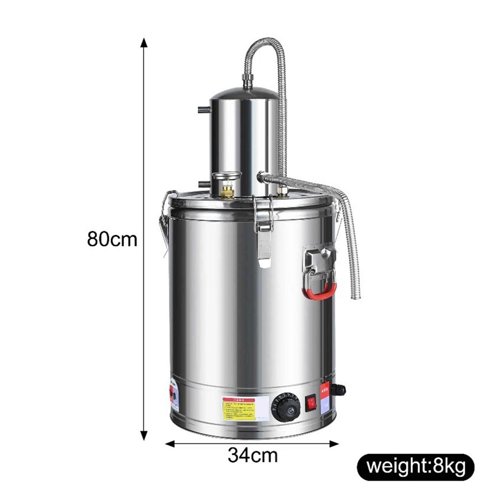 Komercyjny Zbiornik Fermentacyjny Ze Stali Nierdzewnej – Elektryczny Sprzęt Grzewczy Do Fermentacji Parzenia Autentyczne Warzenie Piwa(DA-50L)