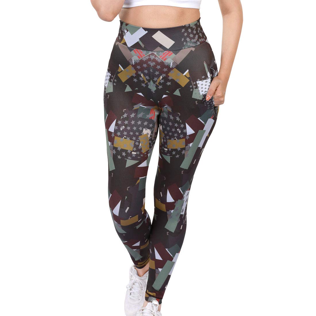 dermawear Women's Skin Fit Printed Leggings DP-picture-31