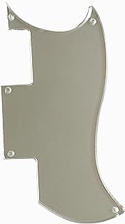 Custom Guitar Pickguard For Epiphone SG Special Style Guitar Parts (1 Ply Silver Mirror)