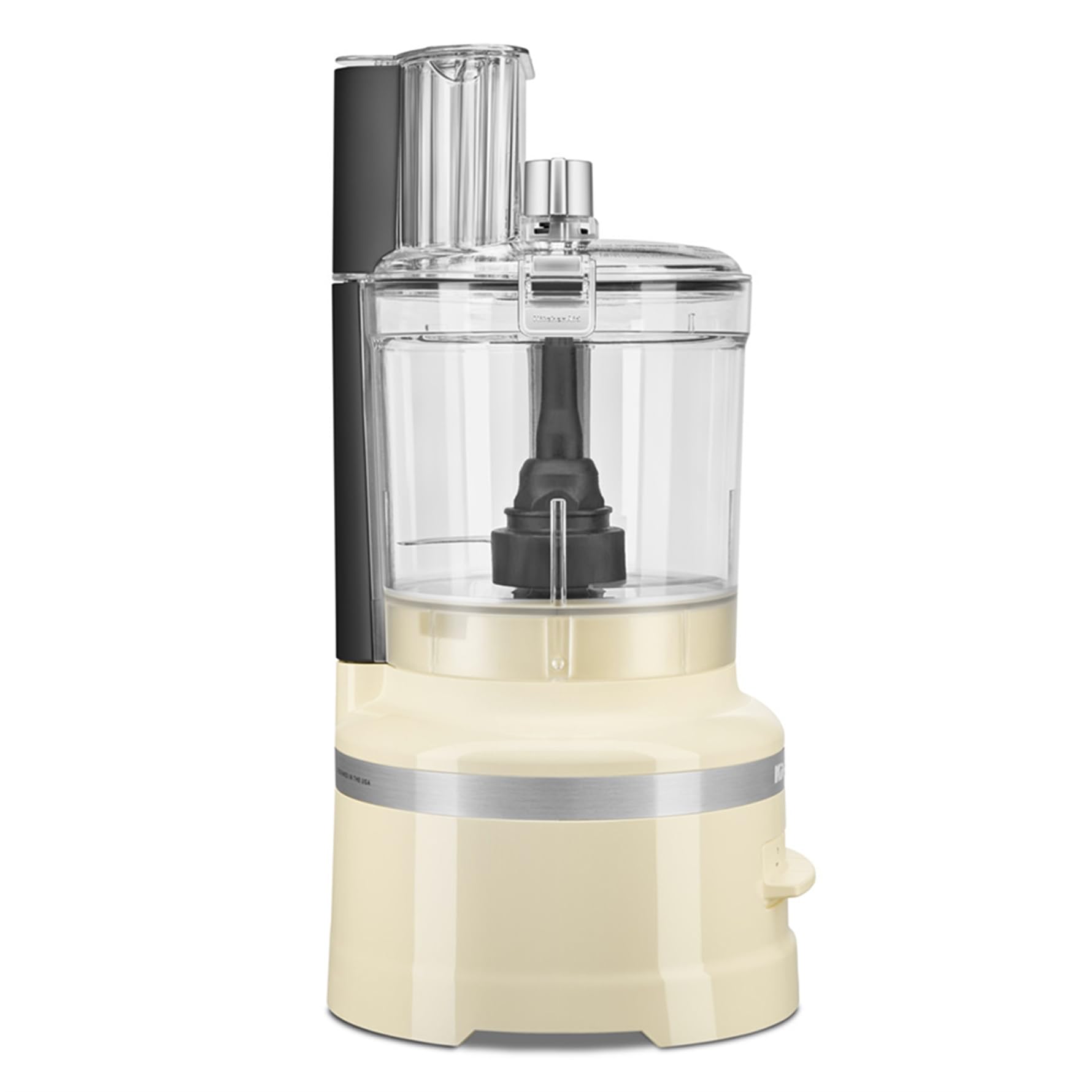 KitchenAid Robot da Cucina 3.1L, Affettatrice Regolabile ExactSlice, Kit Dadini, Grattugia Trita e Impasta, 7 Accessori, 3 Velocità e Pulse, Motore Potente, Ciotola Frigo-Safe, Almond Cream