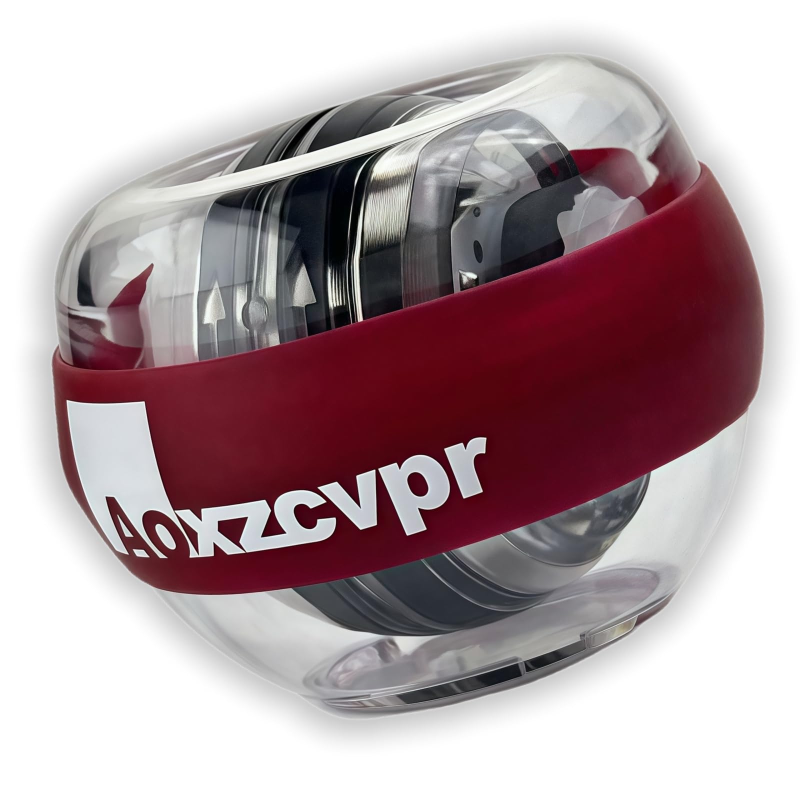 Electric Pulse Ball Auto Start Gyro Torque Ball with LED Lights for Hand Trainer for Sports Enthusiasts (Angela Red)-image-20