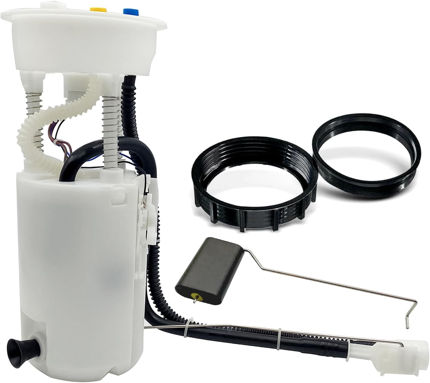 SMMS Electric Fuel Pump Module Assembly with Sending Unit for Benz Mercedes W163 ML320 ML350 ML430 ML500 ML55 AMG, 3.2L 3.7L 4.3L Replace OE 1634703594 E8389M 1634703794 1634704094 SP5051M