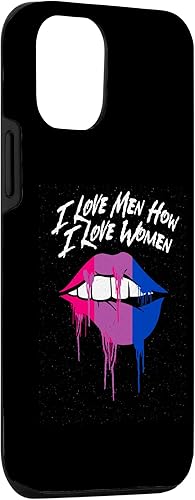 Miniatura 3 de iPhone 14 Pro I Love Men How I Love Women Bisexual LGBTQ Bi Pride Gay Case
