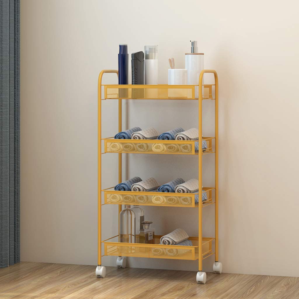 Buy 4Tier Kitchen Storage Trolleys Removable Storage Tower Rack