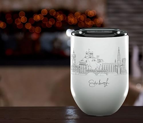 Miniatura 409 de Taza de cerámica Madrid Spain Skyline, taza blanca de recuerdo de Europa de 11 onzas, taza de café personalizada, regalo para cumpleaños, taza