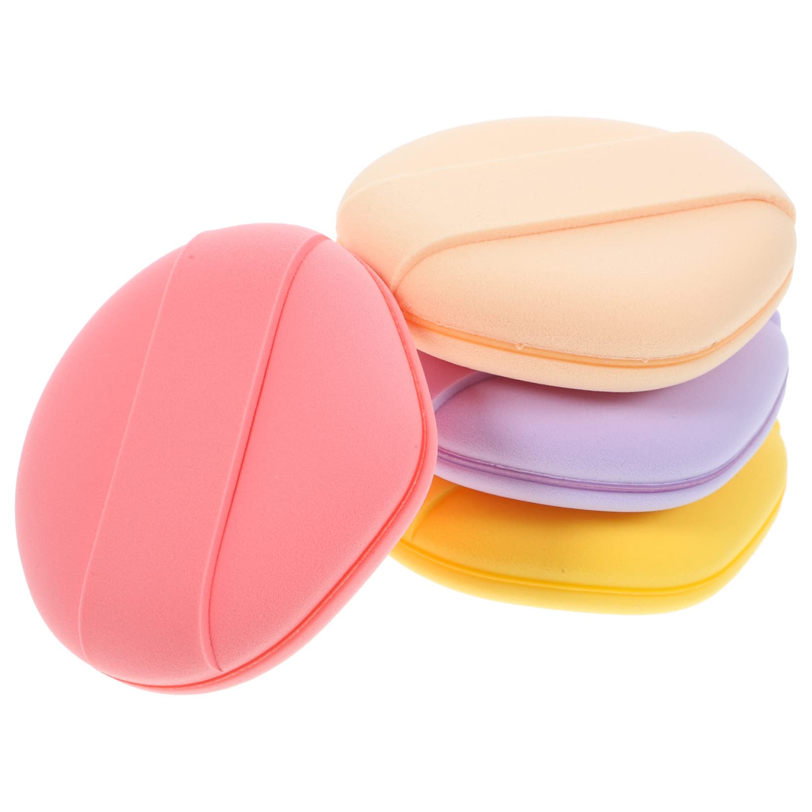 POPETPOP 20pezzi Spugnette Make up Per Fondotinta e Polvere Spugne Rotonde Schiuma Morbida Per Applicazione Di Trucco Facili Da Trasportare e Utilizzabili Viaggio