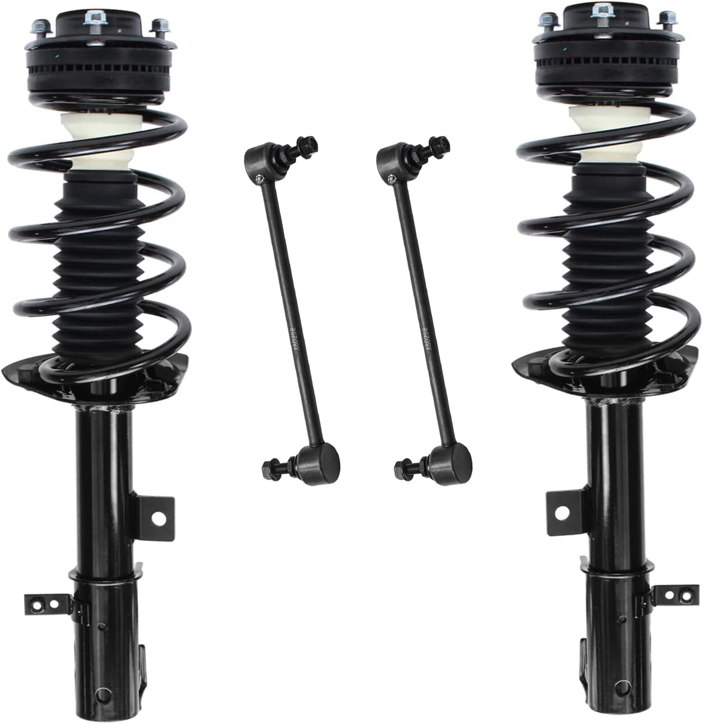 FWD Front Rear Struts Coil Spring Sway Bars For Chrysler Sebring Dodge Avenger E - Foto 9