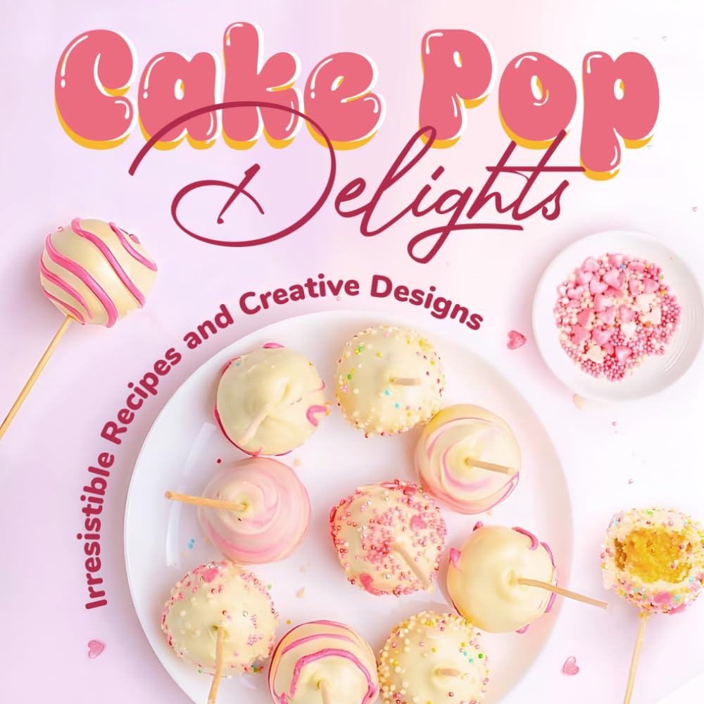 Cake Pop Delights: Irresistible Recipes and Creative Designs: Cake Pop Cookbook