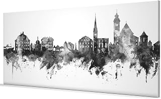 Hallstatt Austria Skyline Box Canvas Print -3530