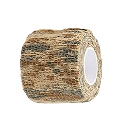 SEADESKY Camouflage Tape Wrap 5CM x 4.5M Camo Form (Pack of 3) (Camouflage4)