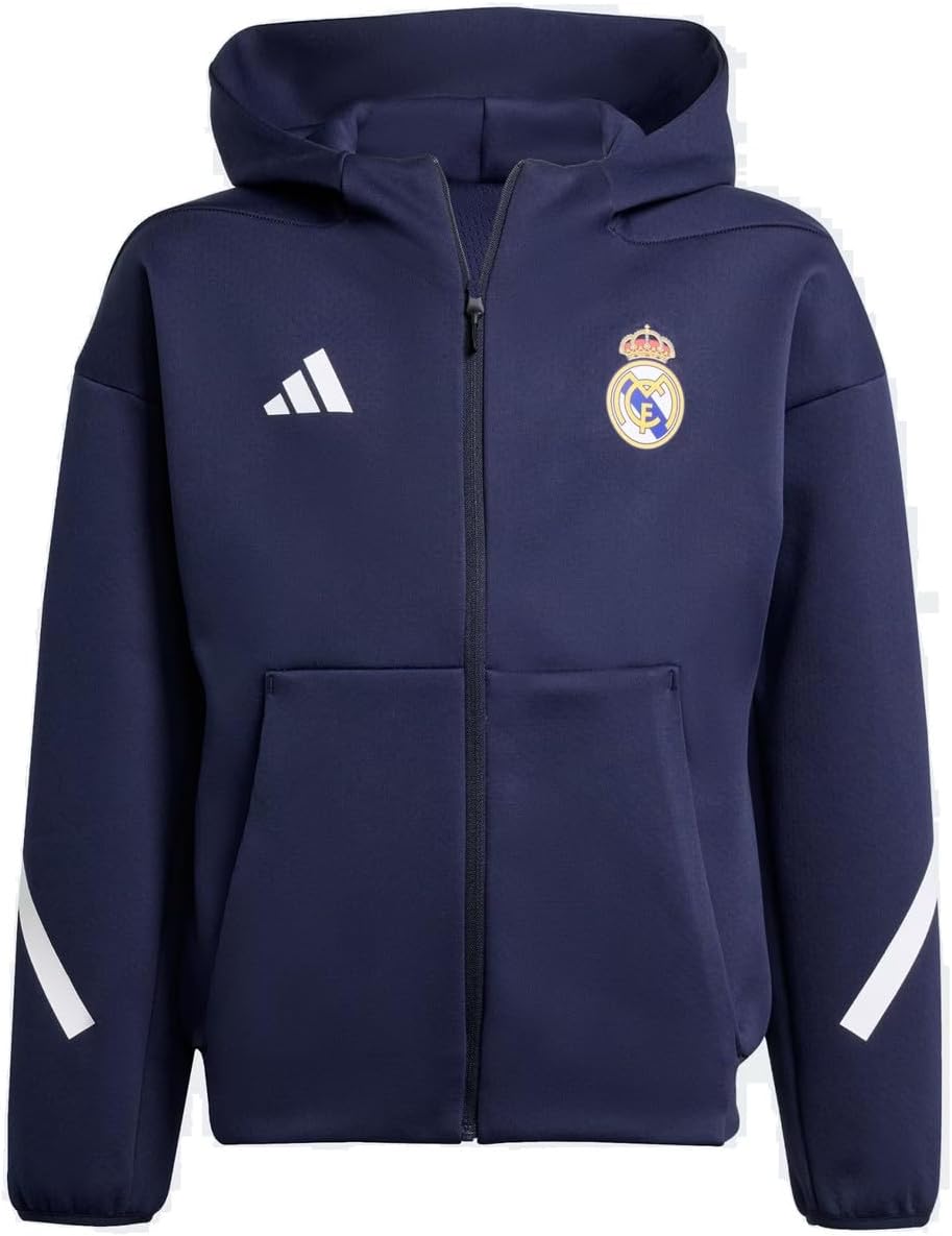 adidas Youth Real Madrid 25/26 Anthem Jacket (Legend Ink)