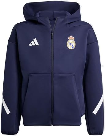 adidas Youth Real Madrid 25/26 Anthem Jacket Legend Ink