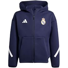 adidas Youth Real Madrid 25/26 Anthem Jacket Legend Ink US, Alpha, Medium, Regular