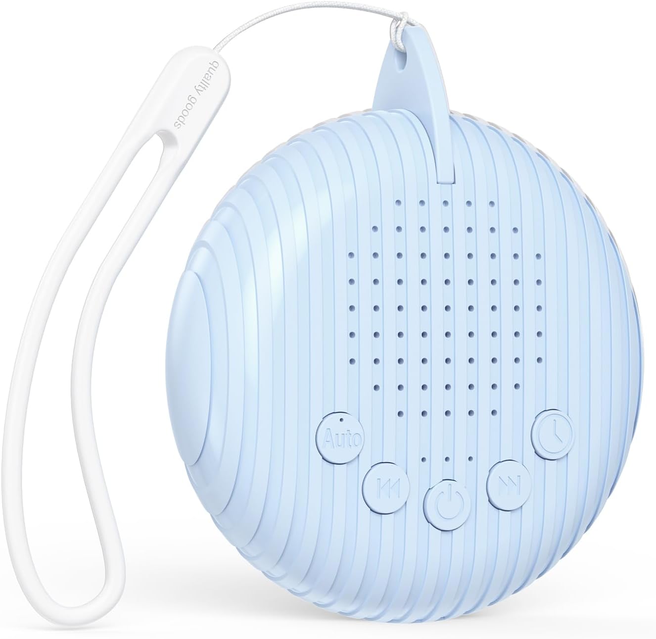 Máquina de Ruido Blanco Portátil, Máquina de Sonido para Dormir con 10 Sonidos Relajantes, Máquina de Sonido Recargable con 3 Temporizadores, Función de Memoria para Dormir, Viajar