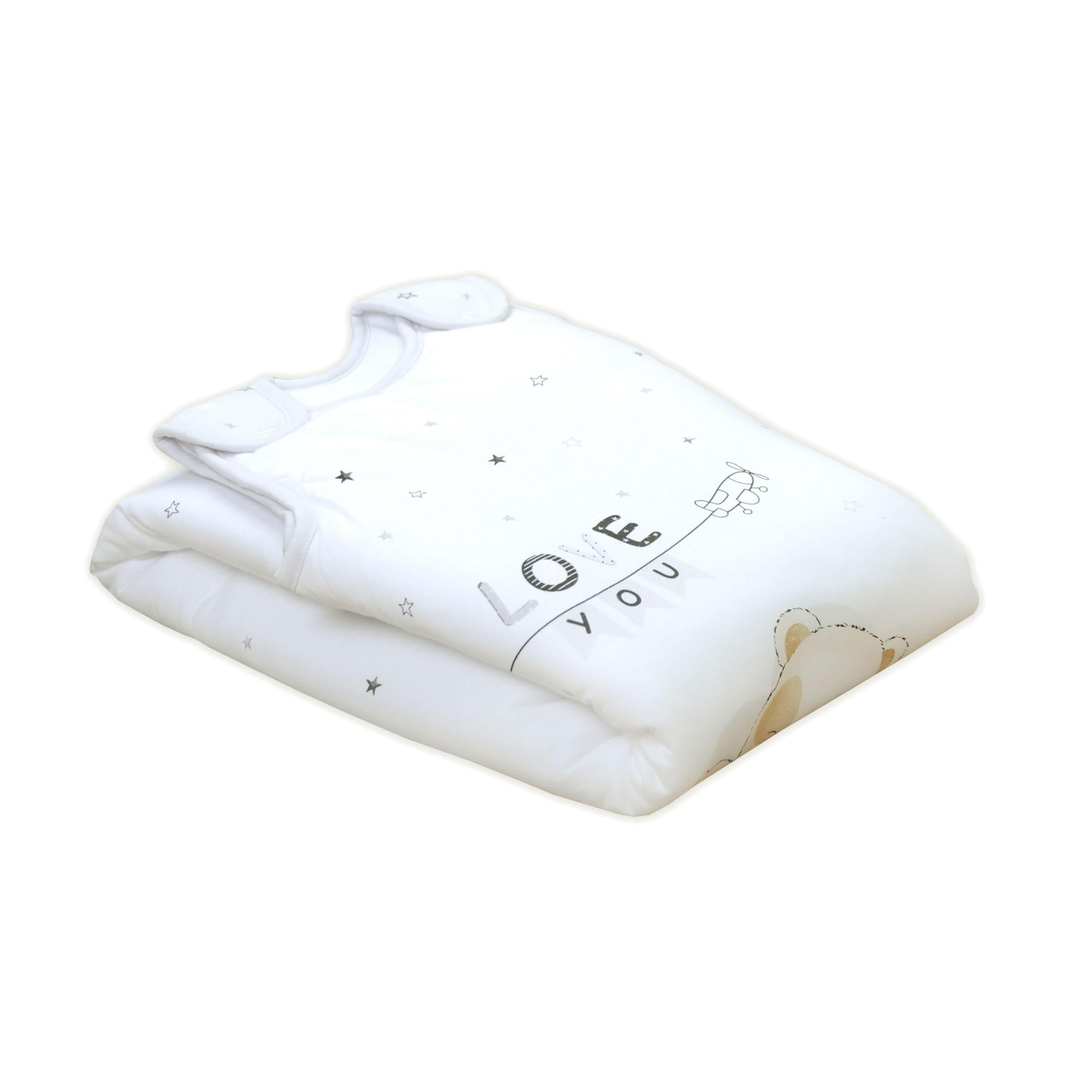 Herding Baby Best Gigoteuse pour Bébé Sleeping Little Bear, motif Ourson, 70 x 45 cm, fermeture éclair sur le pourtour et boutons-pression
