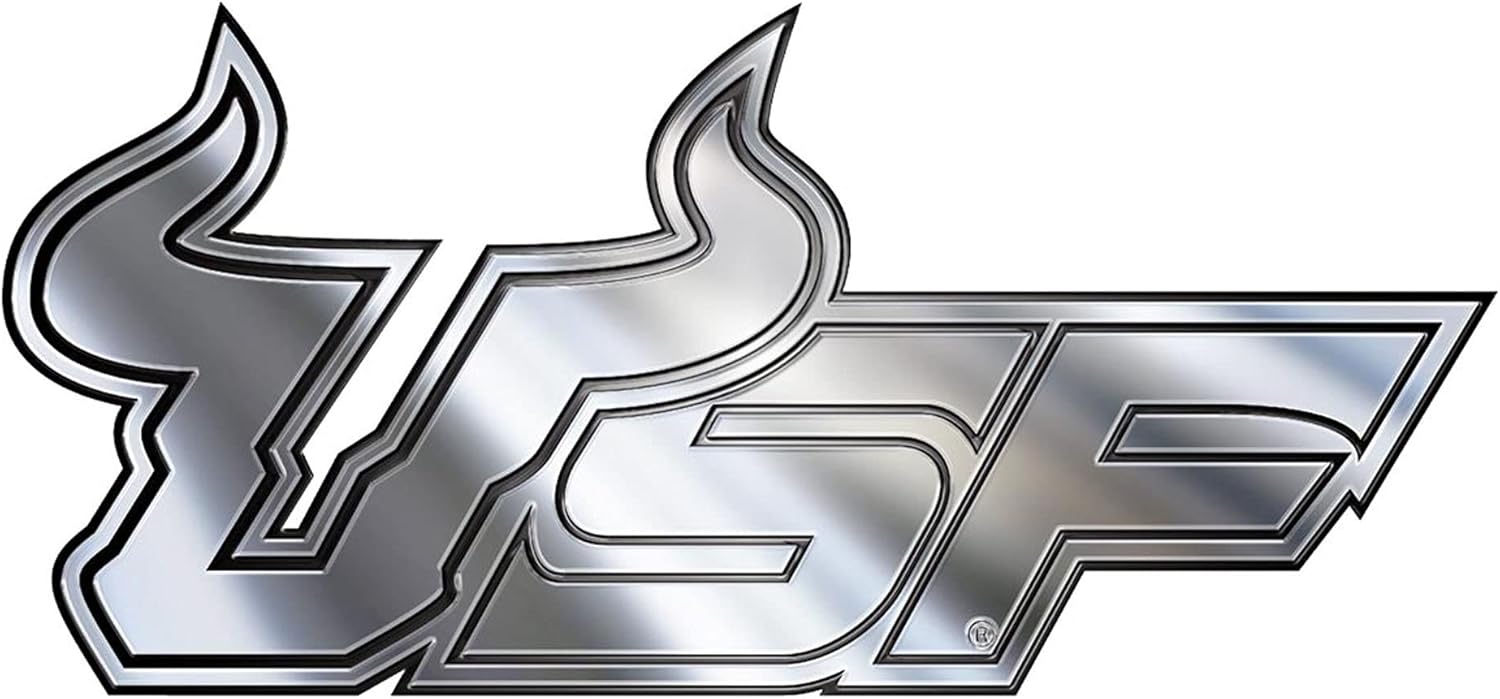 FANMATS NCAA Unisex-Adult NCAA Molded Chrome Emblem