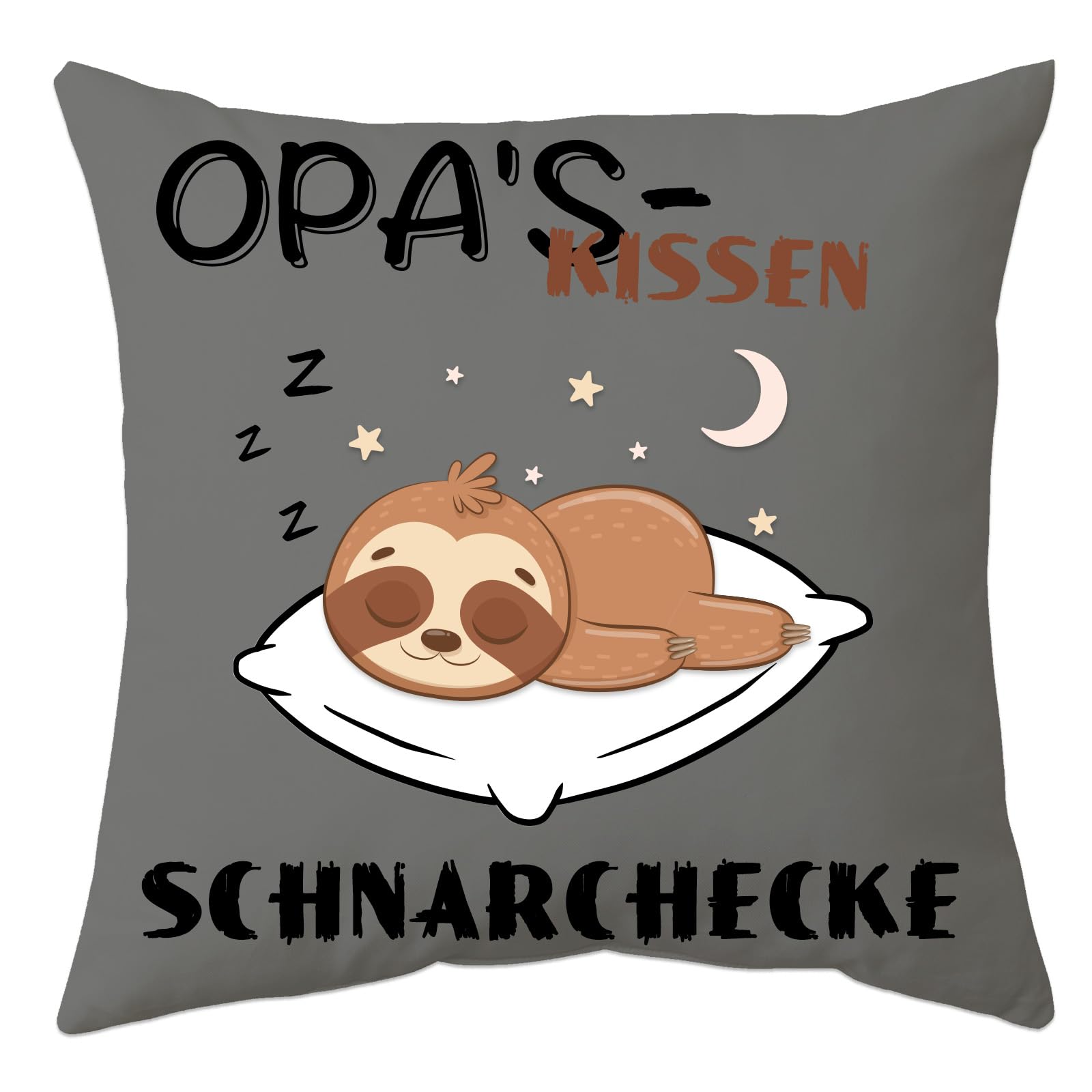 Anicy Männer Geschenk für Opa - Männerkissen Kissenbezug - Lustige Kissenhülle Originelles Geschenk für Männer zum Geburtstag, Männertag, Vatertag und Weihnachten, 45x45cm