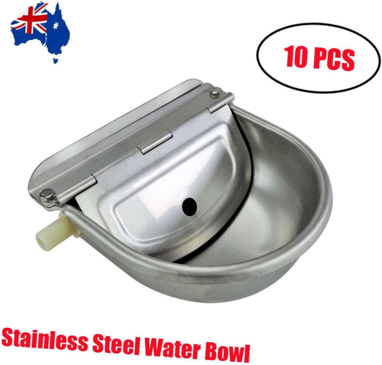 Farm Grade Automatic Waterer Bowl Stainless Steel for Cattle Horse Sheep Goat Dog
