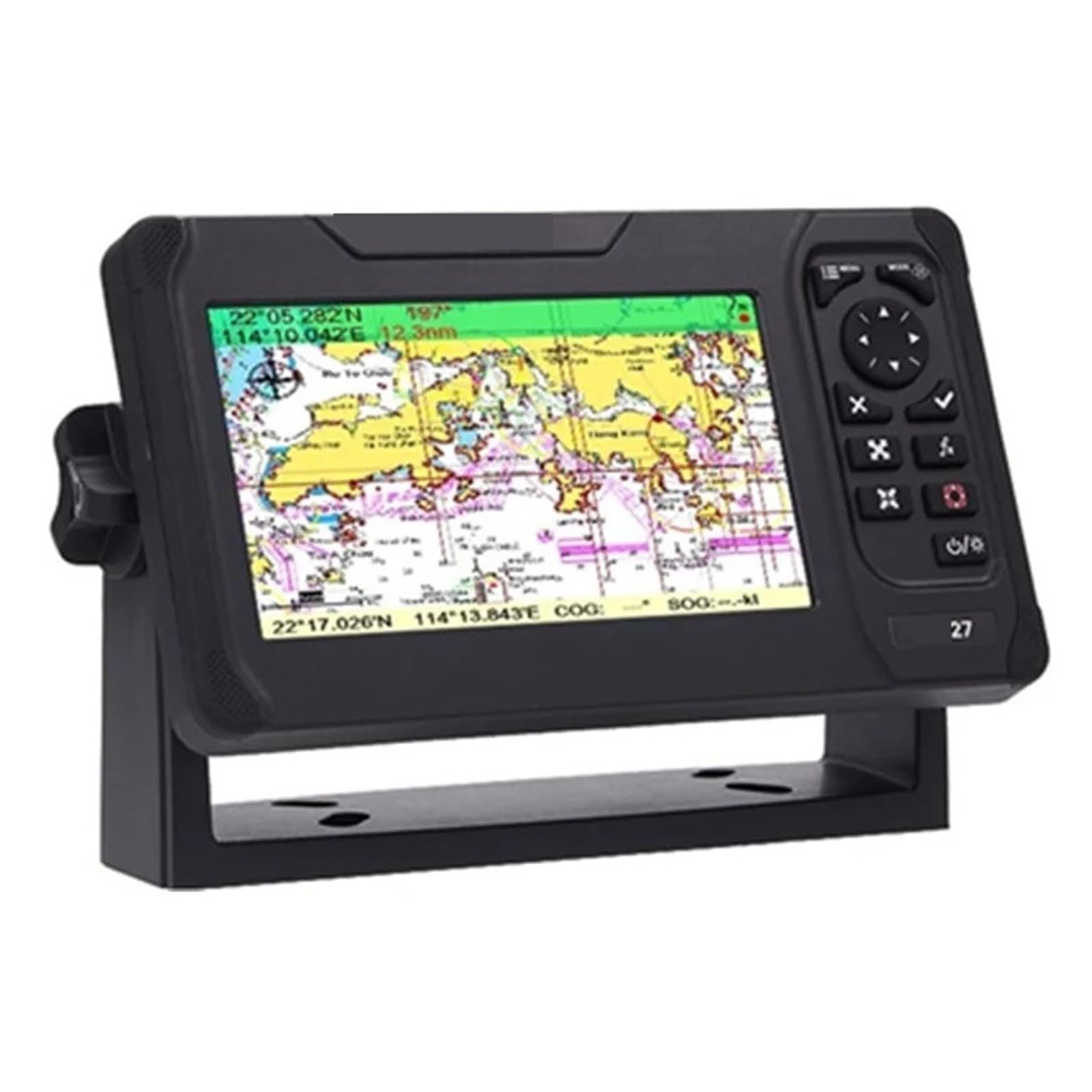 Traceur De Cartes GPS Marin 7 Pouces SBAS Navigateur Localisateur Fonction D'affichage Navire Bateau Navigation PréCise
