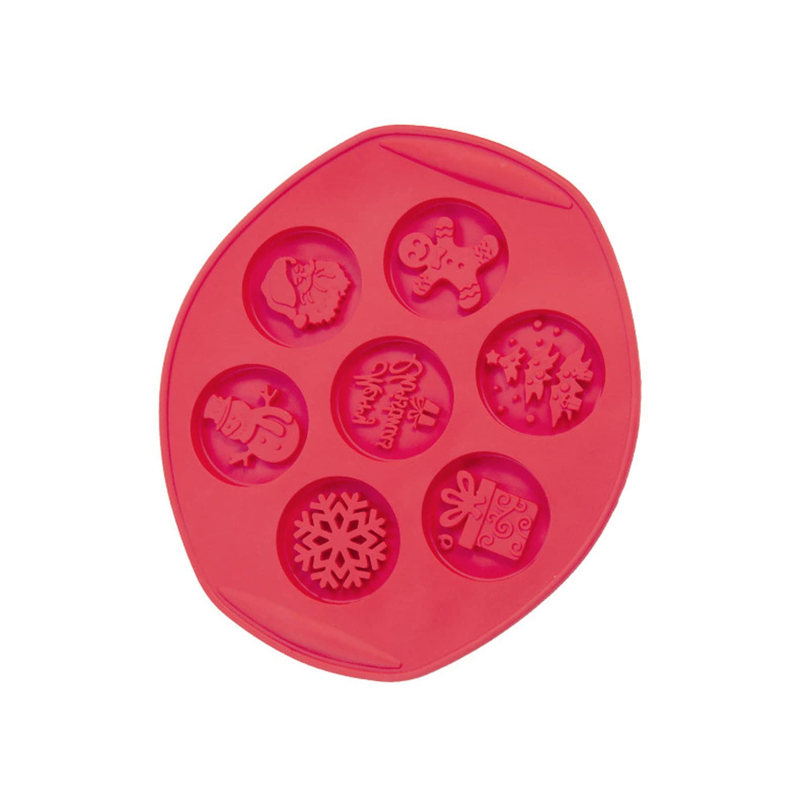 Kalttoy Silicone Mousse Christmas Themed Silicone Molds Chocolate Mold Baking Accessories for Baking Cake Chocolate Molds Shapes