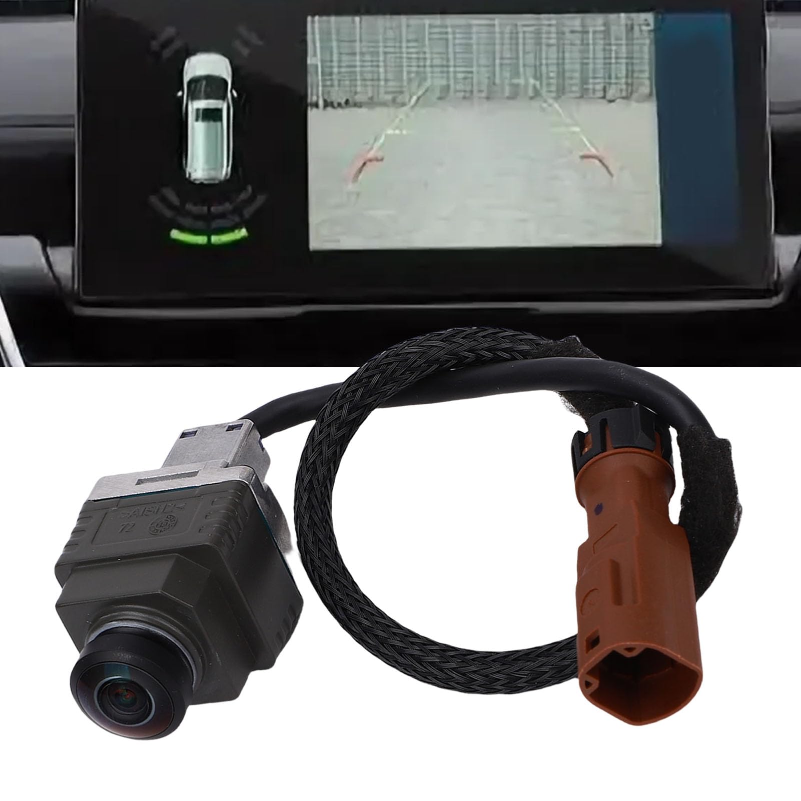 Alomejor Vista Trasera Cámara de Respaldo A0009051103 para Clsclass C218 GLKClass X204 360 ° Vista Envolvente para Espacios Ajustados y áreas Abarrotadas