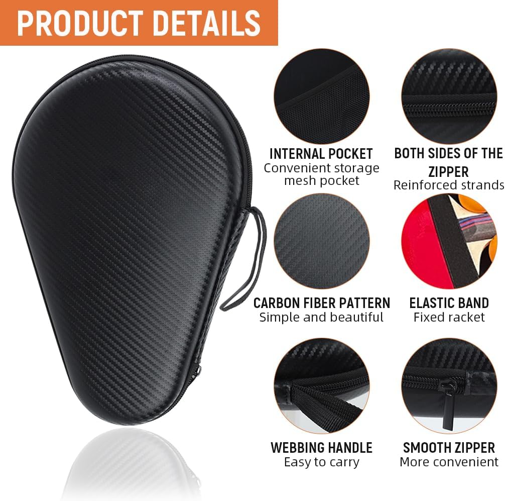 PROBEROS® Table Tennis Paddle Case