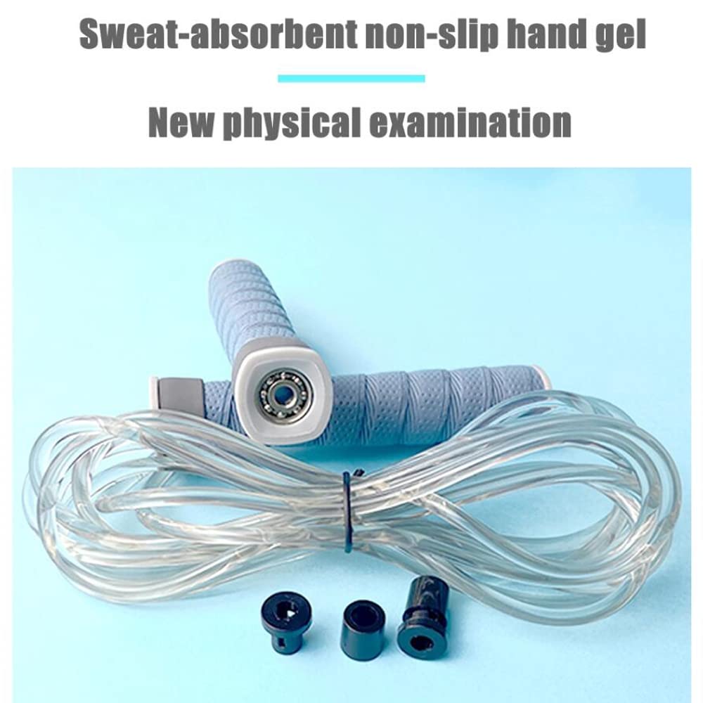 Corde à Sauter Enfants Adultes Utilisation en Extérieur Corde à Sauter Corde De Vitesse Légère en PVC Appropriée pour La Formation Fitness Gym,Rouge