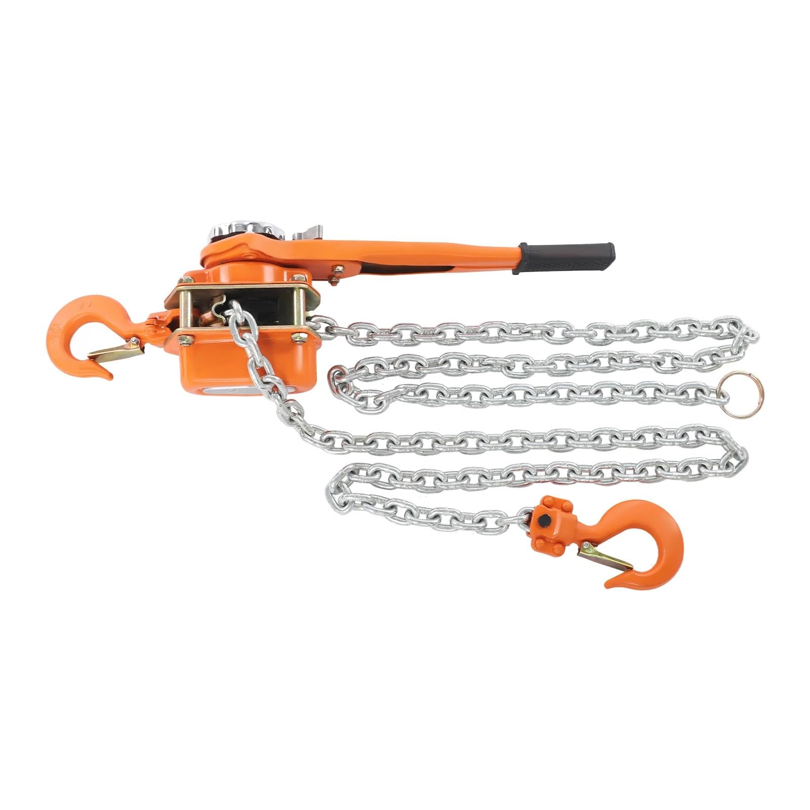 Paranco a Catena con Leva a cricchetto Manuale, Blocco di Sollevamento per Magazzino, Garage, Cantiere e Sollevamento Motori in Fabbrica