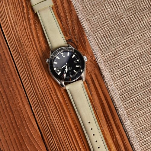 Image of Ritche Christmas Gift Quick Release Leather Watch Bands Genuine Watch Straps for Men Women Top Grain Leather Watch Strap, White Elephant Gifts, Stocking Stuffers for Men, Father's Day gifts