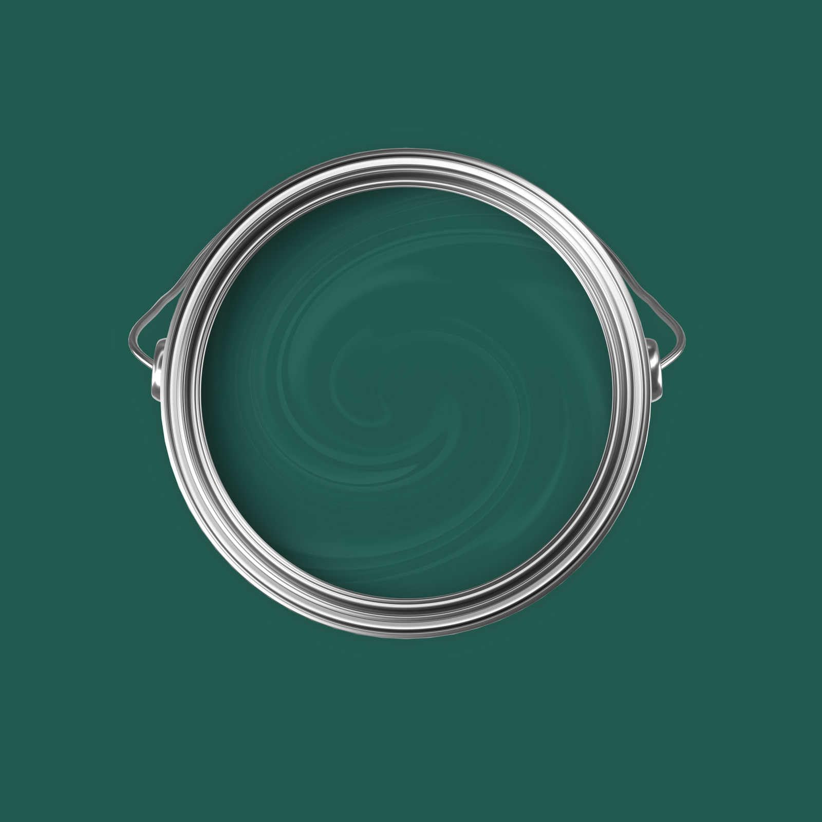 Farba ścienna premium zielona, szmaragdowa zieleń Liquid Luxury farba dyspersyjna do wnętrz – 5 l