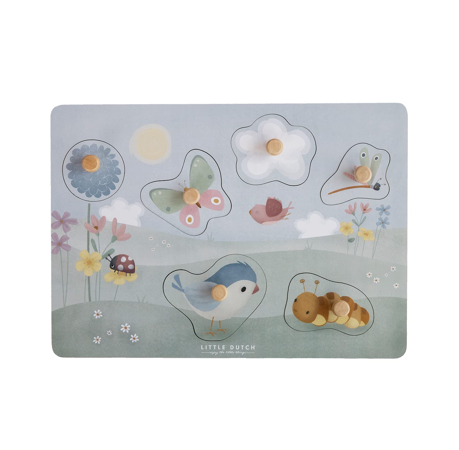 LITTLE DUTCH - Puzzle de Madera Pequeña Granja - FSC - LD7158 – LanaLu Niños y Niñas LITTLE DUTCH - Puzzle de Madera Pequeña Granja - FSC - LD7158 – LanaLu Niños y Niñas