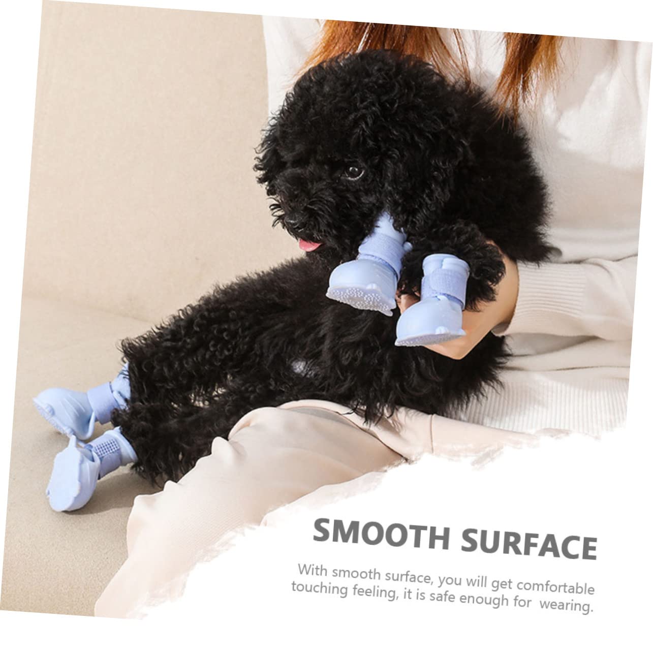 20 Pz Scarpe Impermeabili Stivali da Cucciolo Clima Canino Scarpe Invernali Puppy pupphub Scarpe da Pioggia per Animali Domestici Scarpe da Pioggia per Cuccioli Fare Un Passo Blue