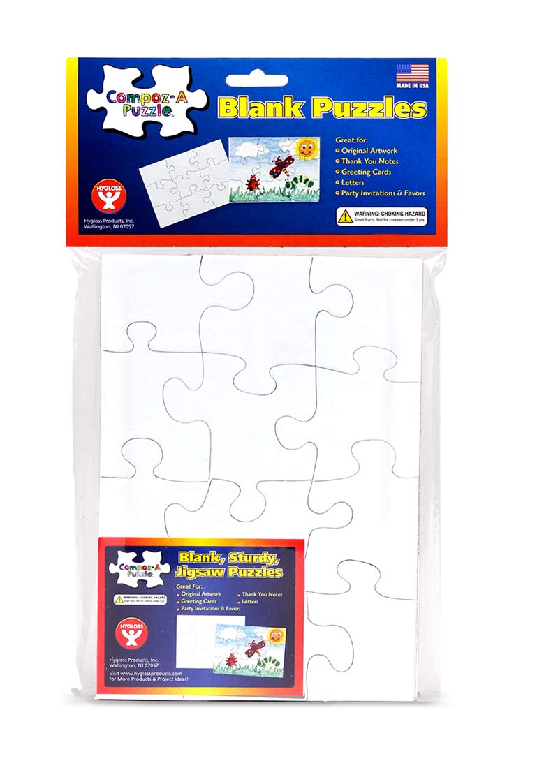 Blank Jigsaw Puzzles | Compoz-A-Puzzle | Hygloss Products