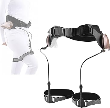Exoskeleton Walking Aid - Ergonomic Mobility Support for Elderly Leg Lift, Training, and Stair Climbing Assistance