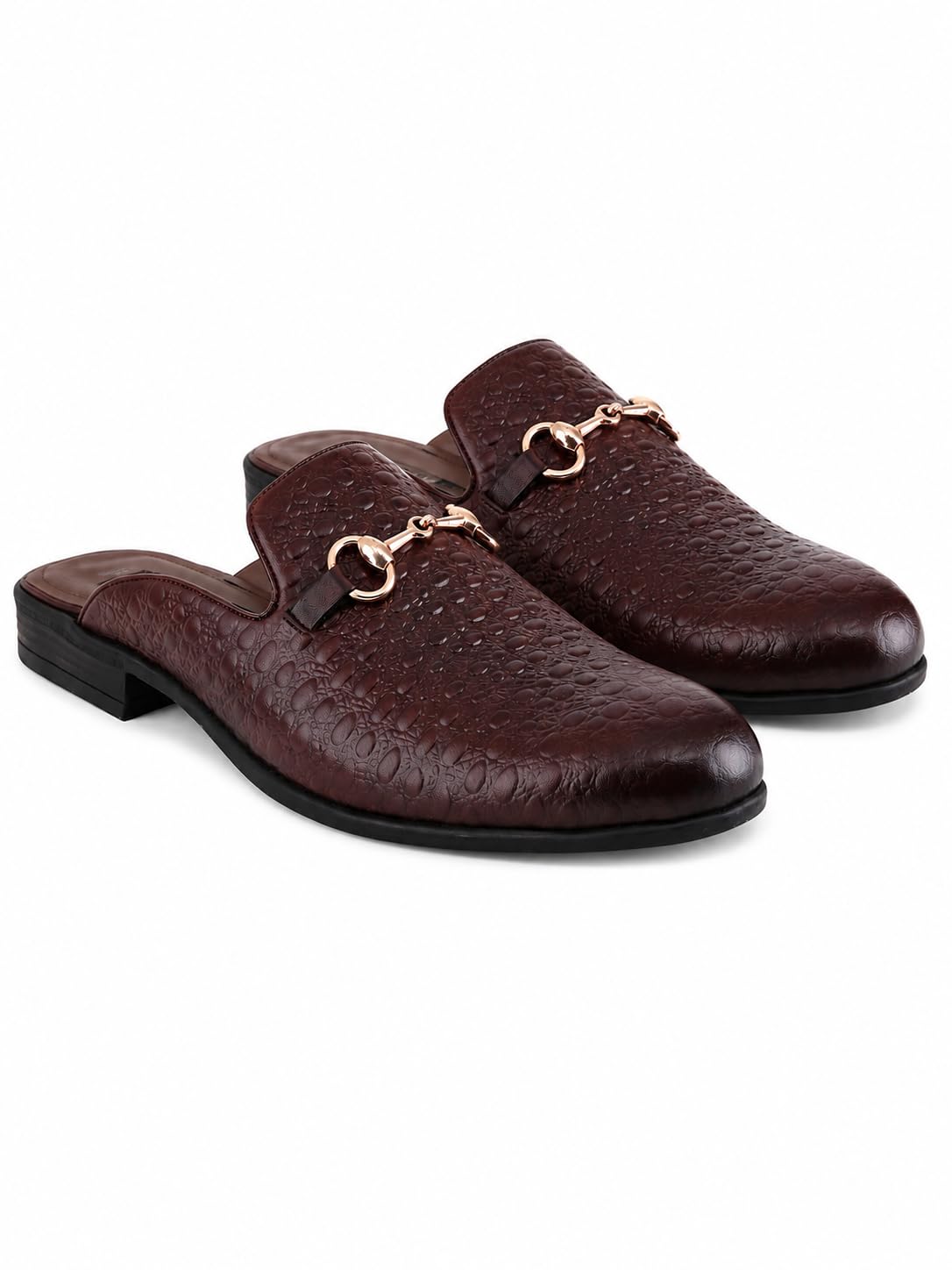 ezok Men’s Leather Casual Mule Loafers | Stylish Slip-On Back Open Shoes for Party, Office & Casual Wear-picture-42