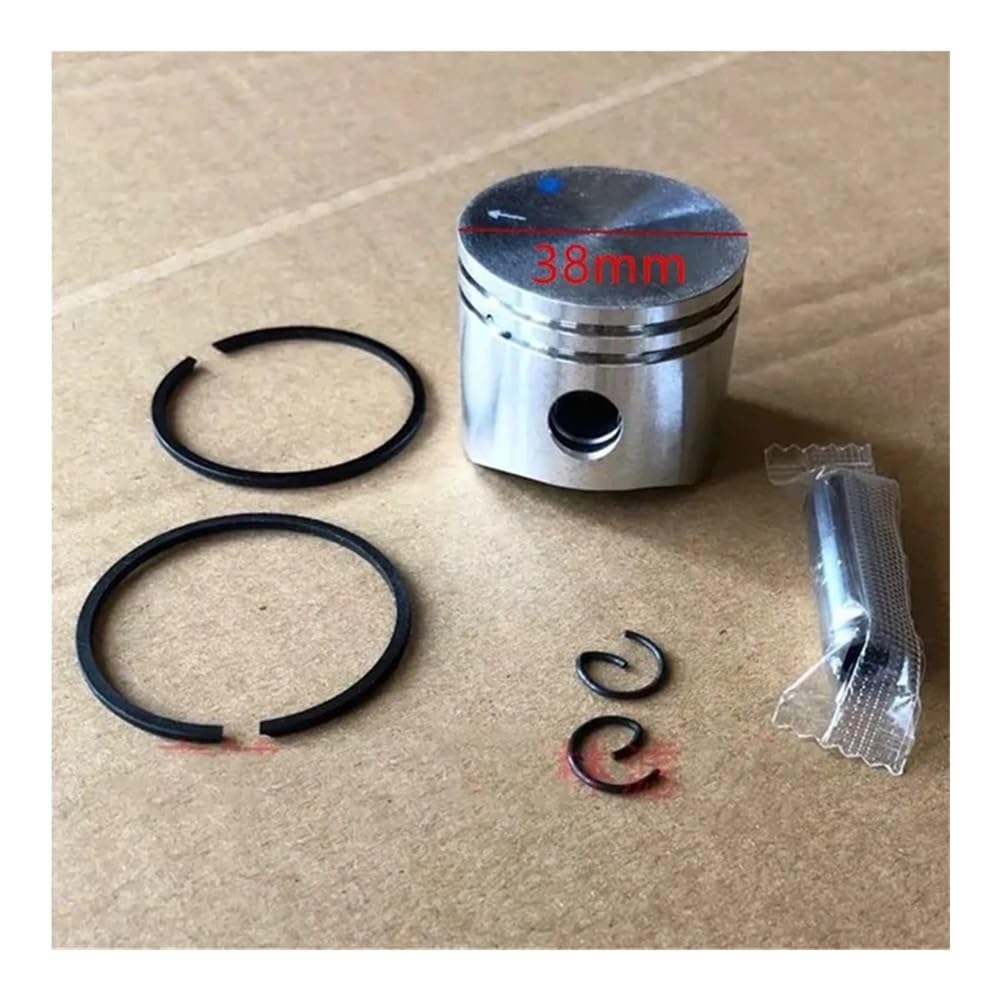 Kit piston 38mm pour débroussailleuse OM36 EF3600 et cylindre Oleo-Mac Efco