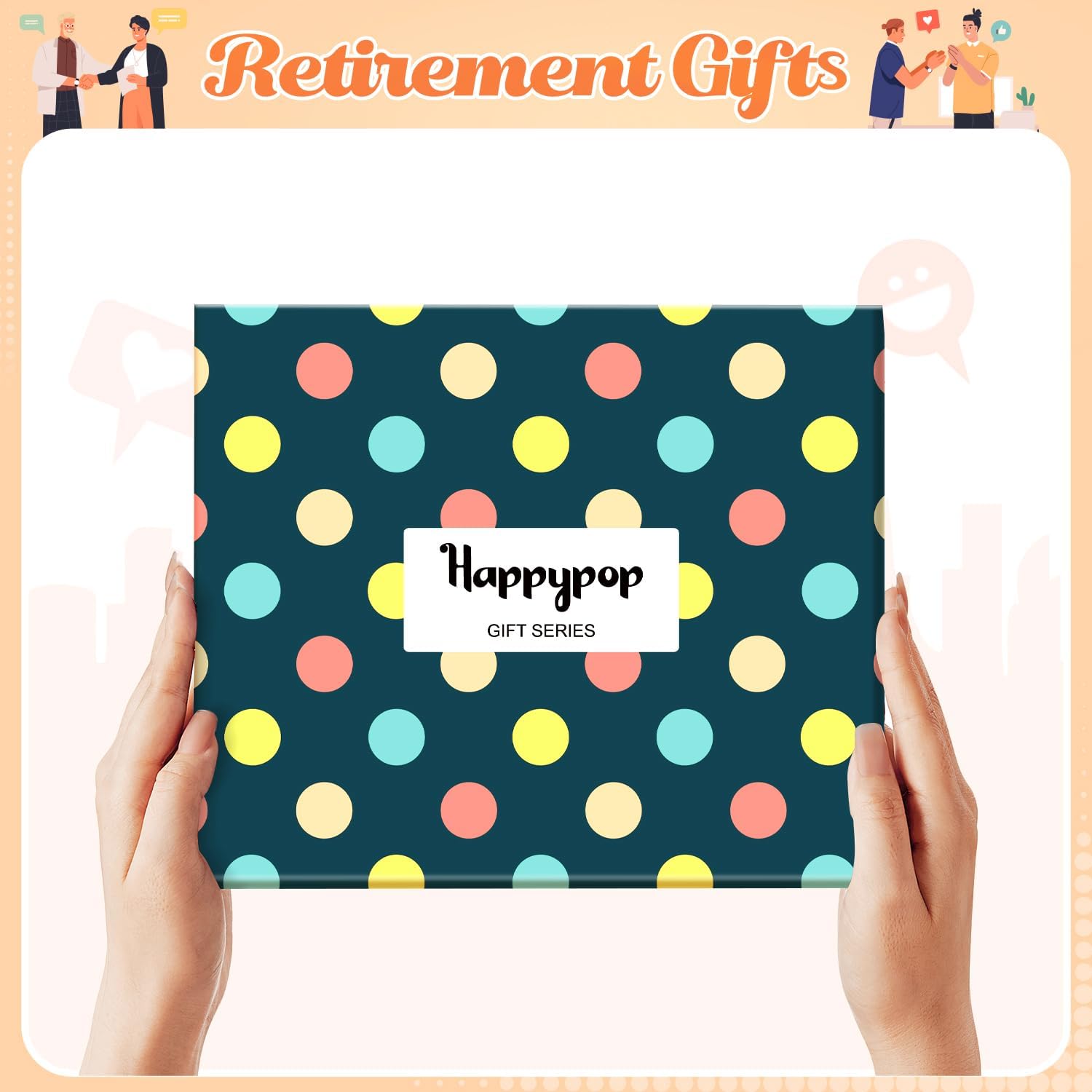 HAPPYPOP Retirement Gifts Ideas - Retired Socks, 2025 Retirement Friends Gifts - Image 4