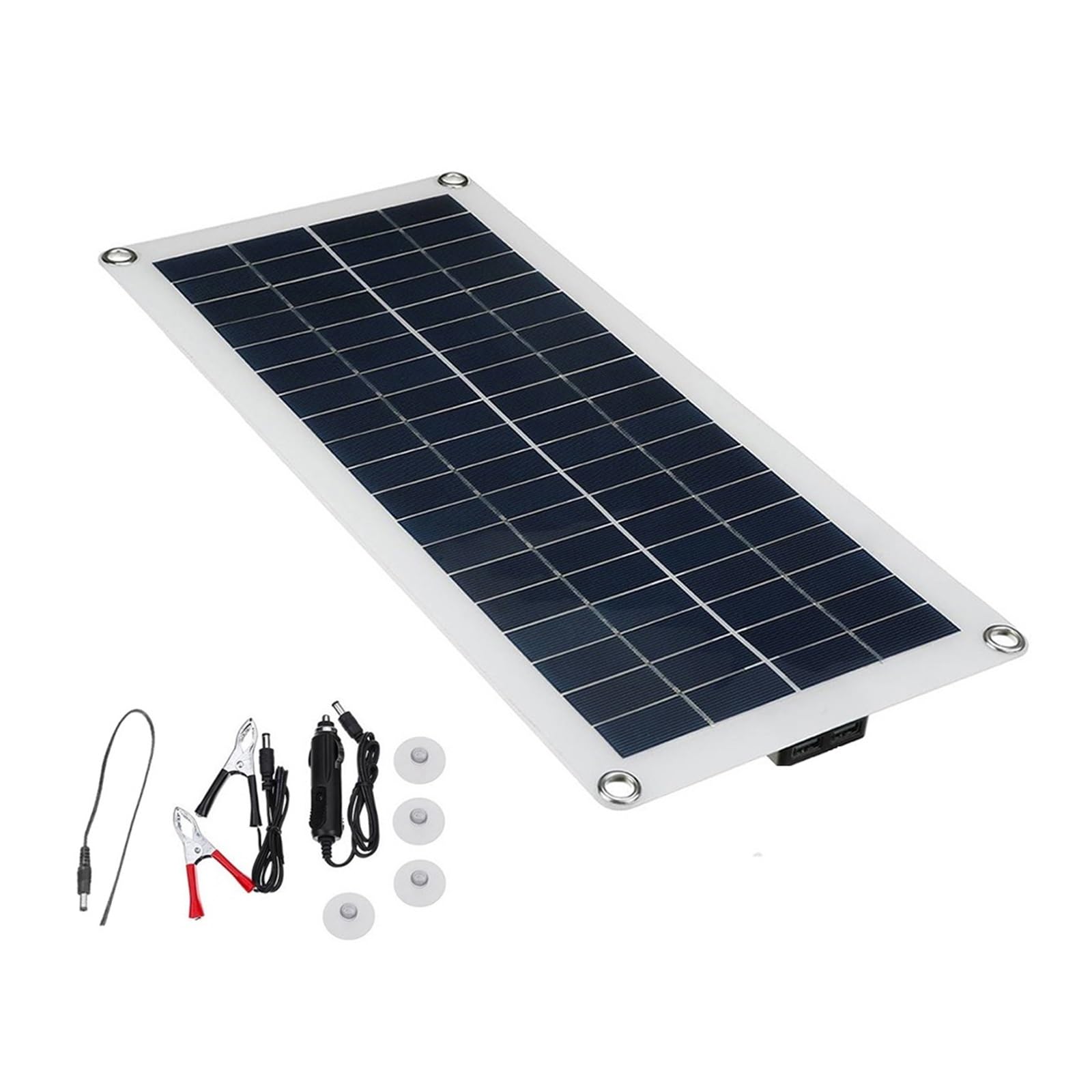 Chargeur de téléphone portable solaire 30W DC flexible pour voyage