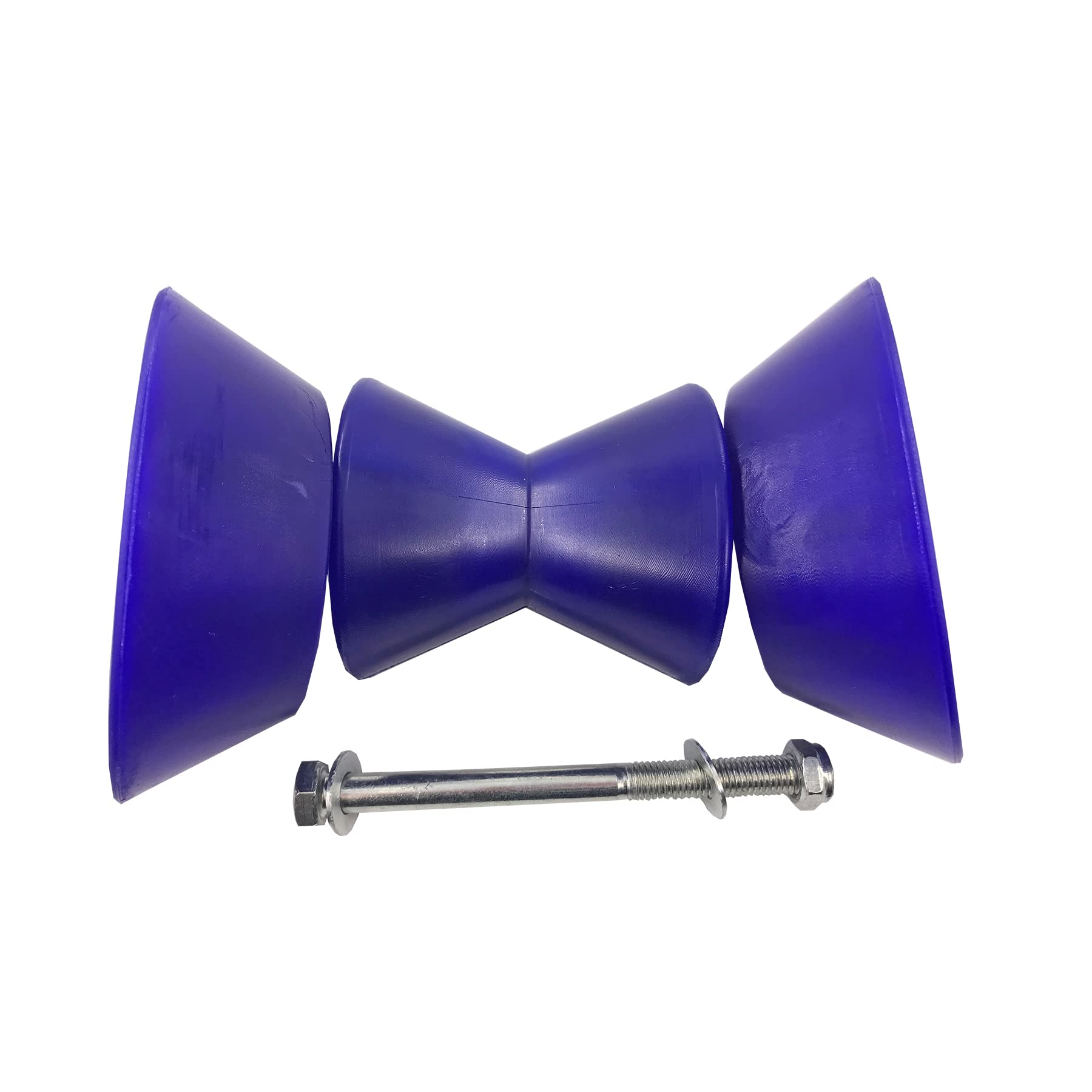 Boat Trailer Bow Roller Assembly - 4 Inch Polyurethane Bell
