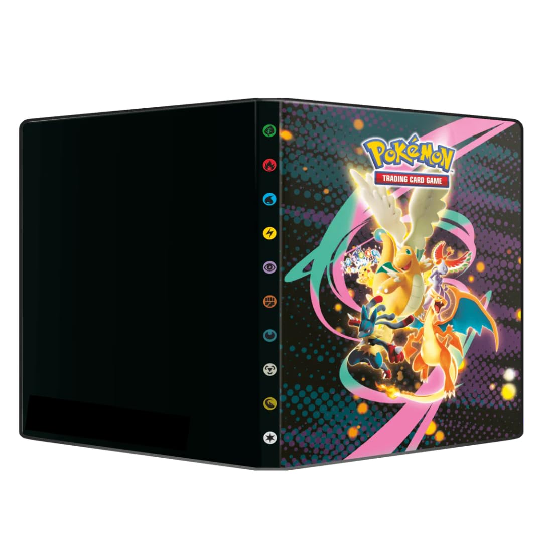 Pokémon Ascended Heroes ME02.5 Classeur à collectionner 9 poches pour cartes à collectionner avec pochettes de protection + protection d'expédition HeartGlobal