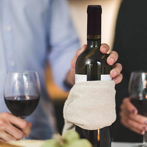 Miniatura 3 de Luxshiny 100 cápsulas retráctiles para botellas de vino, tapón de botella de vino, tapa de botella de vino, tapa para botella de vino (color negro)