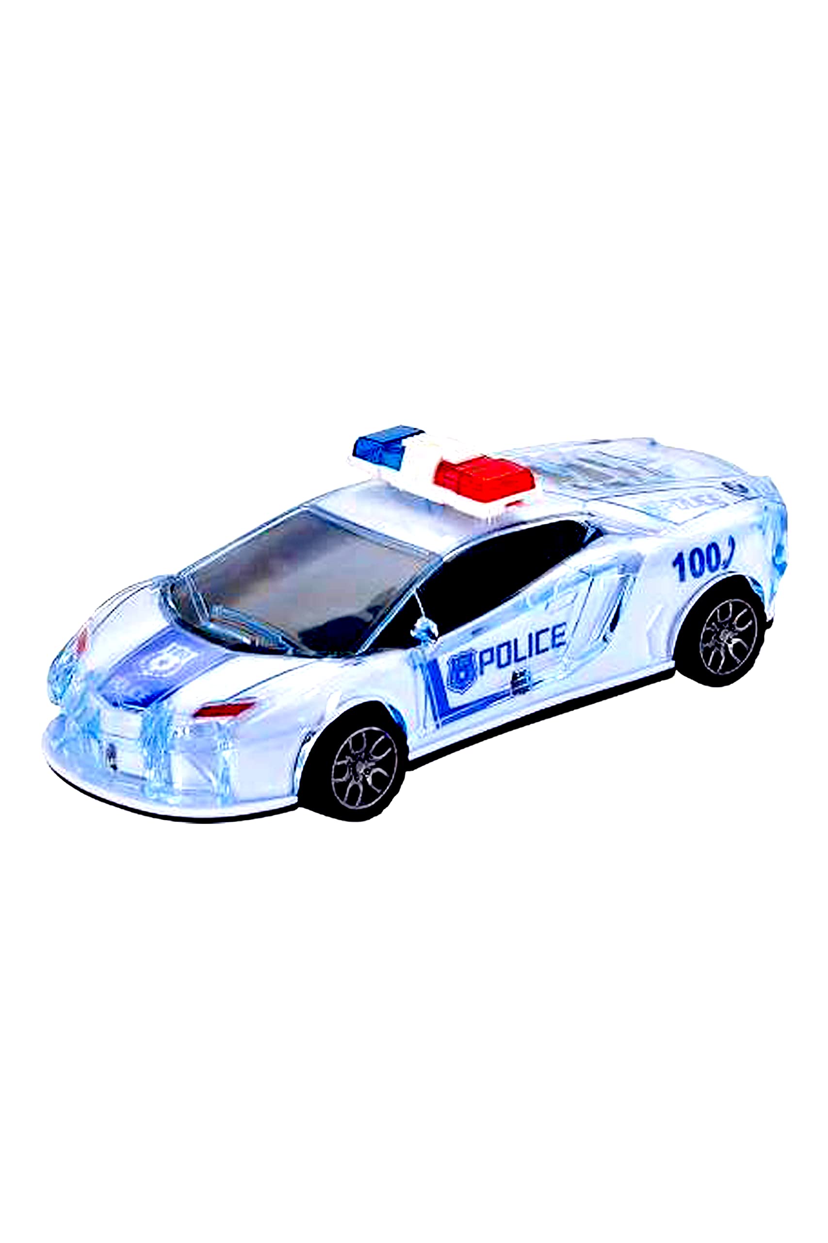 PRIMEFAIR Police Car with Lights, Friction, Music and Siren Sound Police 3D Car (Pack of 1) (B093LRJML6) Amazon Price History, Amazon Price Tracker