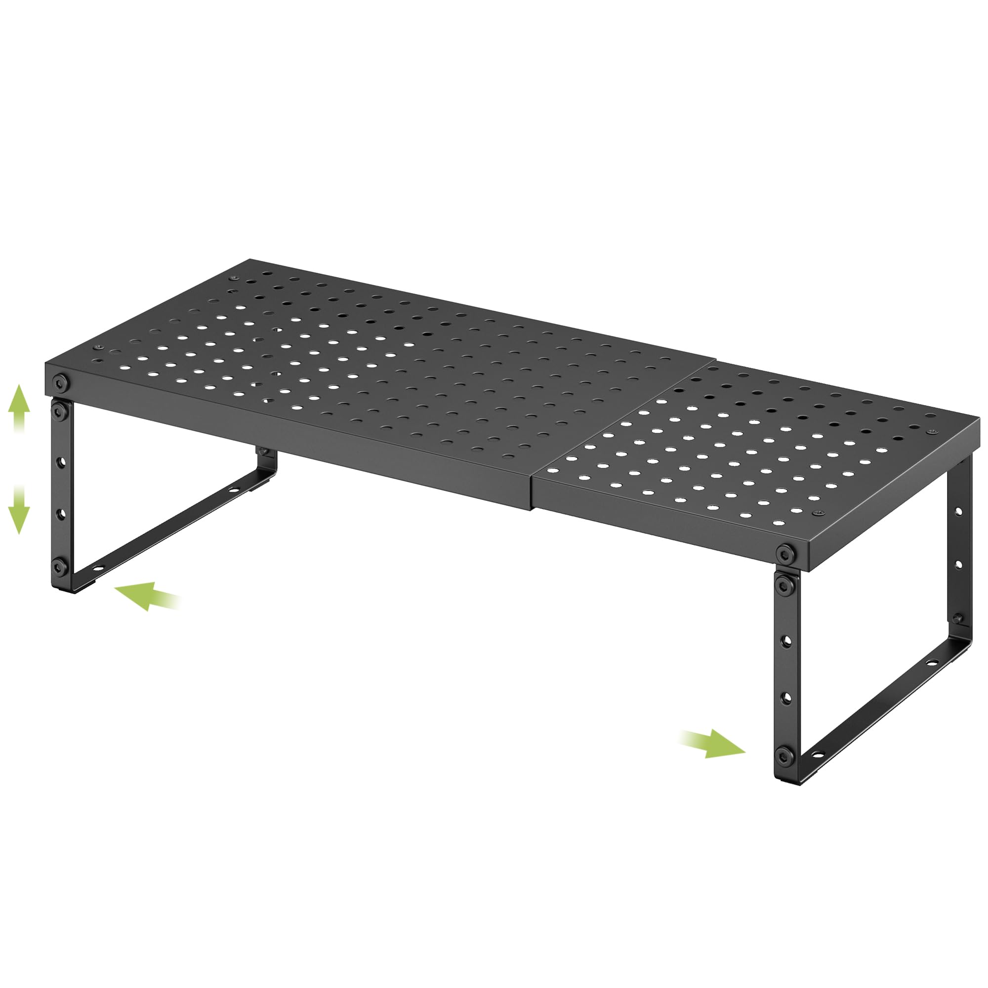 Photo 1 of RUILALIFE Expandable Cabinet Shelf, Adjustable Height, Stackable