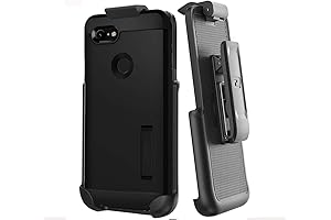 Spigen Rugged Armor Designed For Google Pixel 3 XL Case With Belt Clip Holster