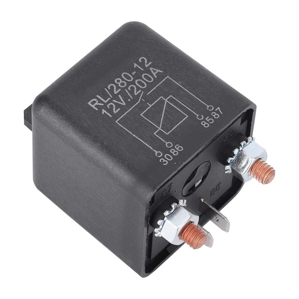 Buy Pithsdp Solenoid Relay, 12V 4Pin On/Off Relay WM686 Car Starter