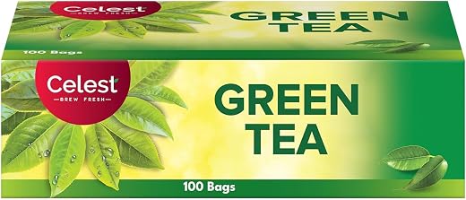 Celest Green Tea 100 Bags | Green Tea For Weight Loss