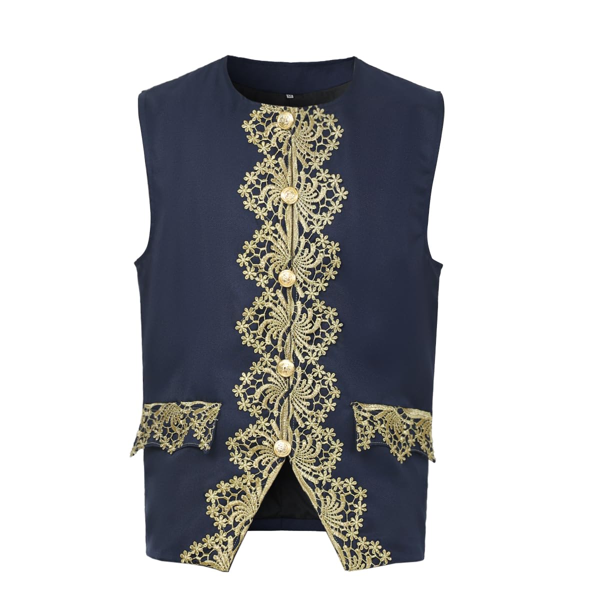 FAD-4U Costume Médiéval Manteau Victorien pour Homme Style Rococo Steampunk Gothique Prince Manteau Costume Mariage invités Makeup Party